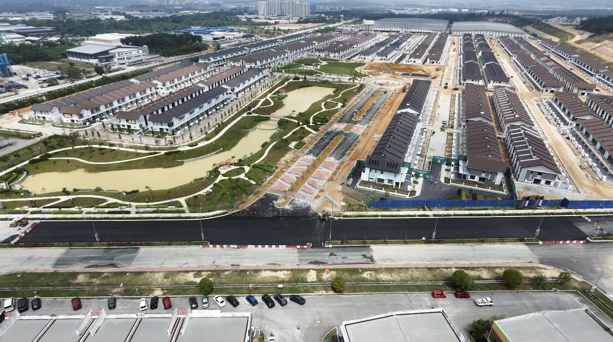 AVISA Residences site progress, aerial view 02, 15 October 2026